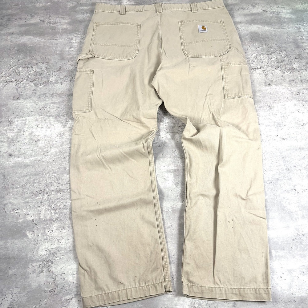 Carhartt B324 FDK Relaxed Fit Carpenter Pants 38x30 Tan Workwear Gorpcore